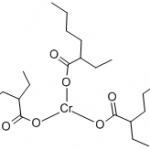 Structure of Chromic Octoate CAS 3444-17-5