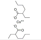 Structure of Cobalt Octoate CAS 136 52 7 - Chromium(III) chloride CAS 10025-73-7