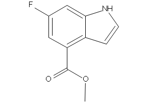 Methyl 6-fluoro-1H-indole-4-carboxylate CAS 1082040-43-4 Methyl 6-fluoro-1H-indole-4-carboxylate CAS 1082040-43-4