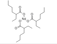 Structure of Neodymium Octoate CAS 73227 23 3 - Cobalt Octoate CAS 136-52-7