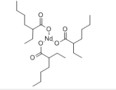 Structure of Neodymium Octoate CAS 73227 23 3 - Bismuth Octoate CAS 67874-71-9