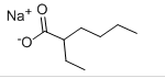 Structure of Sodium Octoat CAS 19766-89-3
