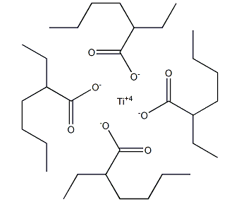 Structure of Titanium Octoate CAS 3645 34 9 - Bismuth Octoate CAS 67874-71-9