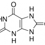 Structure of Uric Acid CAS 69-93-2