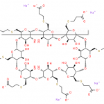Structure of Sugammadex sodium CAS 343306-79-6