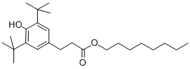 125643 61 0 - 2,4-Bis(octylthio)-6-(4-hydroxy-3,5-di-tert-butylanilino)-1,3,5-triazine CAS 991-84-4