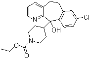 133284 74 9 - 4-(8-Chloro-6,11-dihydro-11-hydroxy-5H-benzo[5,6]cyclohepta[1,2-b]pyridin-11-yl)-1-piperidinecarboxylic acid ethyl ester CAS 133284-74-9