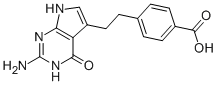 137281 39 1 - 4-[2-(2-Amino-4,7-dihydro-4-oxo-1H-pymol[2,3-d]pyrimodin-5-yl)ethyl]benzoic acid CAS 137281-39-1