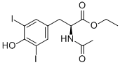 21959 36 4 - N-Acetyl diiodotyrosine ethyl ester CAS 21959-36-4