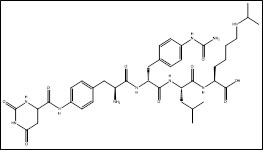4 26 dioxohexahydropyrimidin 4S ylcarboxamido L phenylalanyl 4 ureido D phenylalanyl L leucyl N6 isopropyl L lysyl - Short Peptides without CAS