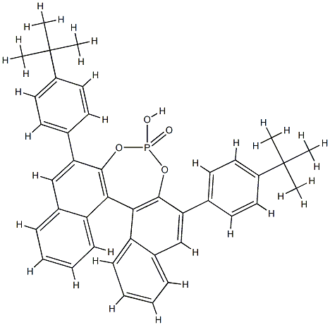 861909 30 0 - R-3,3'-Bis(4-(1,1-diMethylethyl)phenyl)-1,1'-binaphthyl-2,2'-diyl hydrogenphosphate CAS 861909-30-0