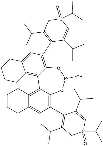 878111 20 7 - (R)-4-oxide-2,6-bis[4-(1,1-dimethylethyl)phenyl]-8,9,10,11,12,13,14,15-octahydro-4-hydroxydinaphtho[2,1-d:1',2'-f][1,3,2]dioxaphosphepin CAS 1569807-27-7