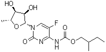 5'-Deoxy-5-fluoro-N-[(2-methylbutoxy)carbonyl]cytidine CAS 910129-15-6
