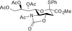 934591-76-1 Methyl (Phenyl 5-Acetamido-7,8,9-tri-O-acetyl-5-N,4-O-carbonyl-3,5-dideoxy-2-thio-beta-D-glycero-D-galacto-2-nonulopyranosid)onate CAS 934591-76-1