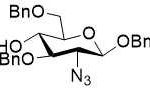Structure of Benzyl 2-Azido-3,6-di-O-benzyl-2-deoxy-beta-D-glucopyranoside CAS 342640-42-0