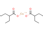 Structure of Copper (II) 2-ethylhexanoate CAS 149-11-1