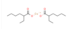 Structure of Copper II 2 ethylhexanoate CAS 149 11 1 - 4,4’-azodianiline CAS 538-41-0
