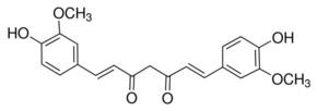 Structure of Curcumin(Synthesized) <span class="caps">CAS</span> 458-37-7 Structure of Curcumin(Synthesized) CAS 458-37-7