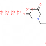 Structure of EDTA TETRA SODIUM CAS 13235-36-4