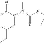 Structure of N-Methyl-Boc-D-phenylalanine CAS 85466-66-6