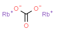 Structure of Rubidium carbonate CAS 584 09 8 - IRON (II) FLUORIDE CAS 7783-50-8