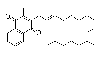 Structure of Vitamine K1Phytonadione CAS 81818 54 484 80 0 - Eryhtritol CAS 149-32-6