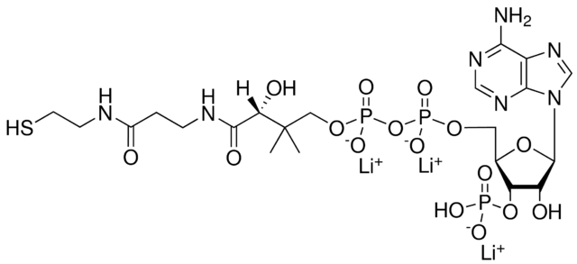 Structurer of Coenzyme A trilithium salt CAS 18439 24 2 - Thio-NAD CAS 4090-29-3