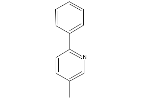 Structure of 5 Methyl 2 phenylpyridine CAS 27012 22 2 - 4-[1',2',3',4',4'a,9'a-hexahydro-6'-hydroxyspiro(cyclohexane-1,9'-xanthene)-4'a-yl]resorcinol CAS 138446-23-8