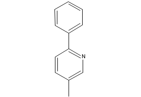 Structure of 5-Methyl-2-phenylpyridine CAS 27012-22-2 5-Methyl-2-phenylpyridine CAS 27012-22-2