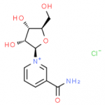 Structure of Nicotinamide riboside chloride NR-CL CAS 23111-00-4