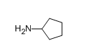 Structure of Cyclopentylamine CAS 1003-03-8