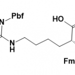 Structure of Fmoc-D-HomoArg(Pbf)-OH CAS AANA-0122