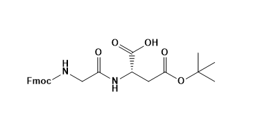 Structure of Fmoc-Gly-Asp(OtBu)-OH CAS PNA-2726 Fmoc-Gly-Asp(OtBu)-OH CAS PNA-2726