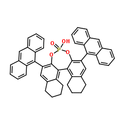 1011465 29 4 2 - 2,6-Di(9-anthryl)-8,9,10,11,12,13,14,15-octahydrodinaphtho[2,1-d:1',2'-f][1,3,2]dioxaphosphepin-4-ol 4-oxide CAS 1011465-29-4