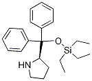1100289 57 3 1 - [bis[3,5-bis(trifluoromethyl)phenyl]-[(2R)-pyrrolidin-2-yl]methoxy]-trimethylsilane CAS 908303-26-4