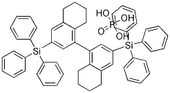 1157989 25 7 4 - S-3,3'-bis(3,5-diMethylphenyl)-5,5',6,6',7,7',8,8'-octahydro-1,1'-binaphthyl-2,2'-diyl hydrogenphosphate CAS WICPC00004