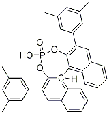 1170736 59 0 1 - S-3,3'-Bis(3,5-bis(methyl)phenyl)-1,1'-binaphthyl-2,2'-diyl hydrogenphosphate CAS 1170736-59-0