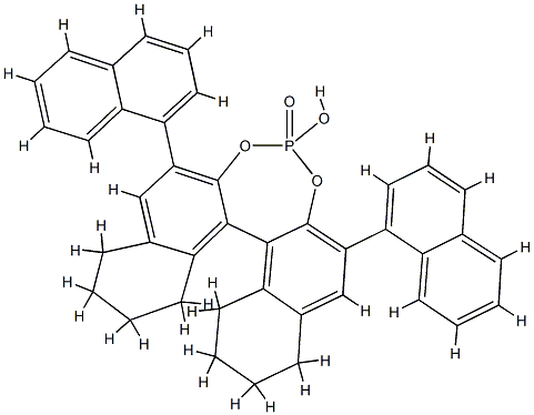 1242066 20 1 4 - R-3,3'-bis(1-Naphthyl)-5,5',6,6',7,7',8,8'-octahydro-1,1'-binaphthyl-2,2'-diyl hydrogenphosphate CAS 1242066-20-1