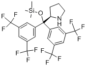 908303 26 4 1 - [bis[3,5-bis(trifluoromethyl)phenyl]-[(2R)-pyrrolidin-2-yl]methoxy]-trimethylsilane CAS 908303-26-4