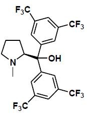 WICPC00036 - (S)-bis(3,5-bis(trifluoromethyl)phenyl)(1-methylpyrrolidin-2-yl)methanol CAS WICPC00036