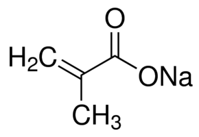Structure of Sodium methacrylate CAS 5536 61 8 - Trimethoxysilane Terminated Polyether CAS 216597-12-5