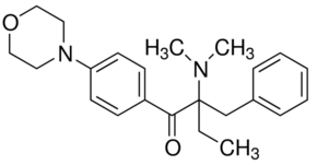 Structure of 2 Benzyl 2 dimethylamino 4 morpholinobutyrophenone CAS 119313 12 1 - Poly(ethylene glycol) diacrylate (PEGDA) CAS 26570-48-9