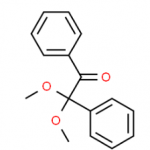 Structure of 2,2-Dimethoxy-2-phenylacetophenone CAS 24650-42-8