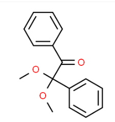 Structure of 22 Dimethoxy 2 phenylacetophenone CAS 24650 42 8 - Poly(ethylene glycol) diacrylate (PEGDA) CAS 26570-48-9