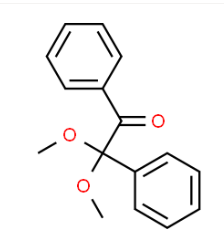Structure of 2,2-Dimethoxy-2-phenylacetophenone CAS 24650-42-8 2,2-Dimethoxy-2-phenylacetophenone CAS 24650-42-8
