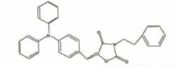 Structure of 24 Oxazolidinedione5 4 dipenylaminophenylmethlene 3 2 phenylethyl CAS 506426 96 6 - Poly(ethylene glycol) diacrylate (PEGDA) CAS 26570-48-9