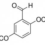 Structure of 2,5-Dimethoxybenzaldehyde CAS 93-02-7