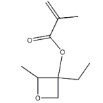 Structure of (3-Ethyl-3-oxetanyl)methyl methacrylate CAS 37674-57-0