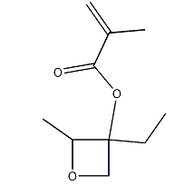 Structure of 3 Ethyl 3 oxetanylmethyl methacrylate CAS 37674 57 0 - Cyclohexanol, 4,4'-(1-methylethylidene)bis-, polymer with (chloromethyl)oxirane CAS:30583-72-3