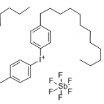 Structure of bis(4-Dodecylphenyl)iodonium hexaflurorantimonate CAS 71786-70-4
